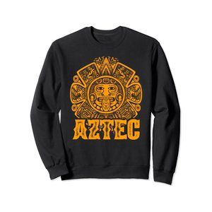 Aztec Sun Stone Mythology Mesoamerica Central America Mexico Sweatshirt